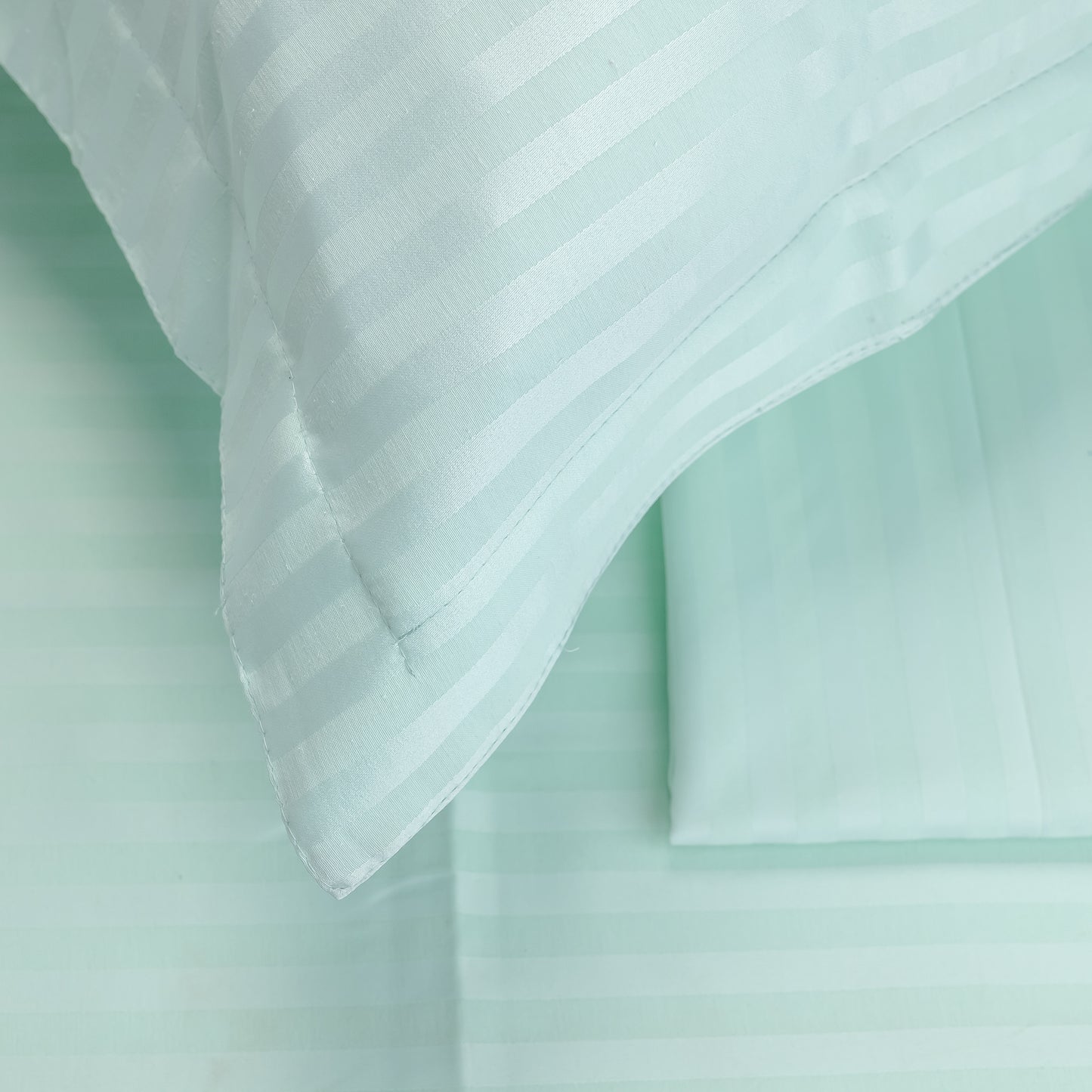 MINT stripe duvet cover