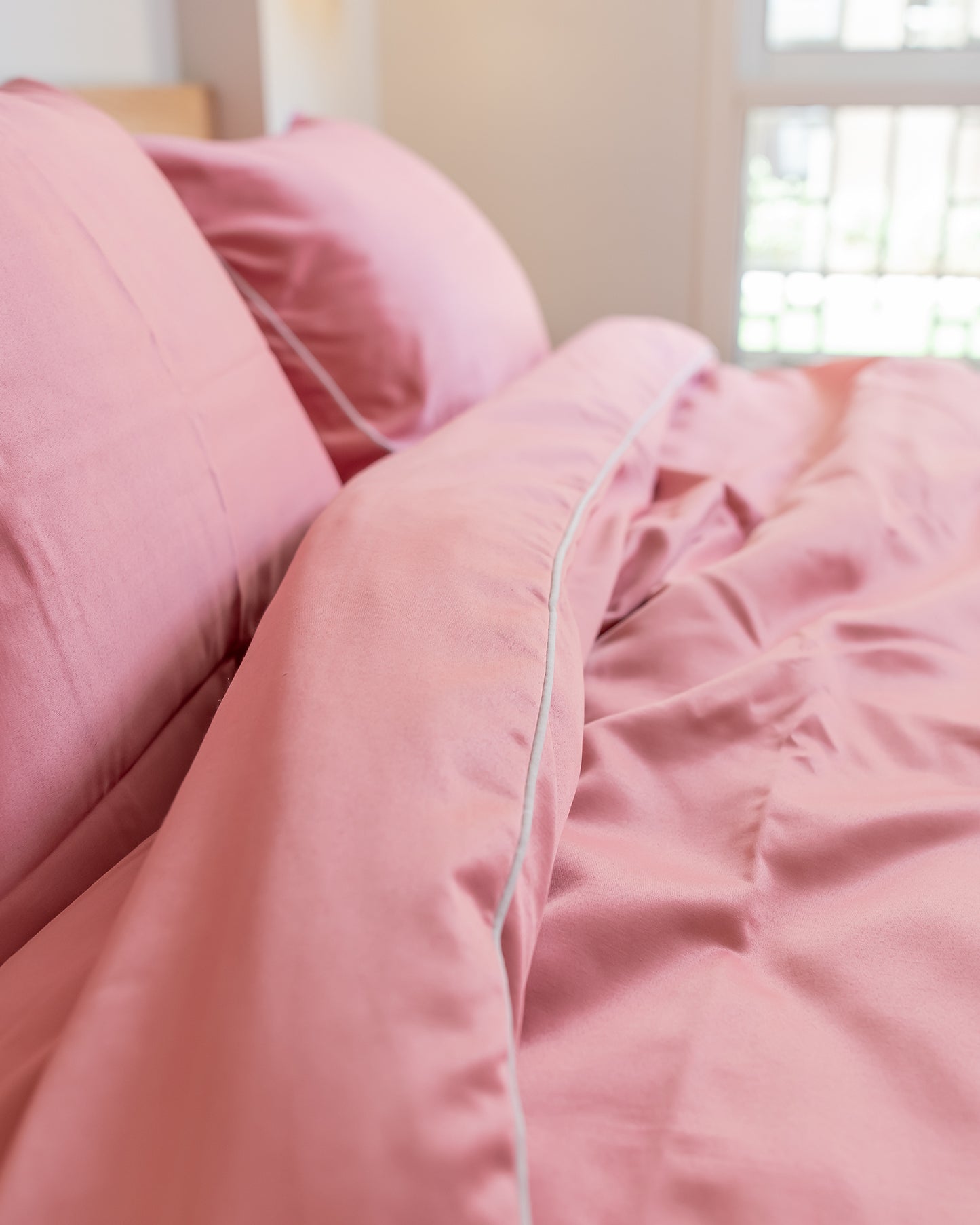 WATERMELON silky cotton duvet cover