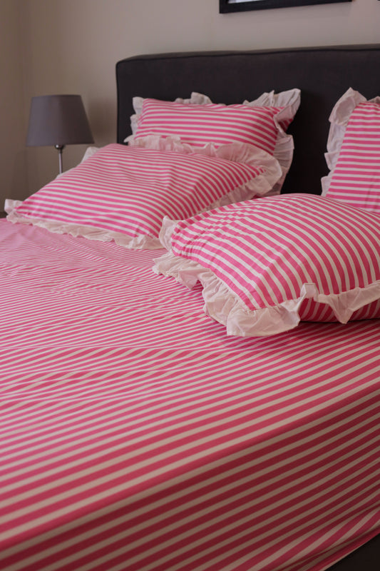 CANDY RUFFLES cotton bedsheet