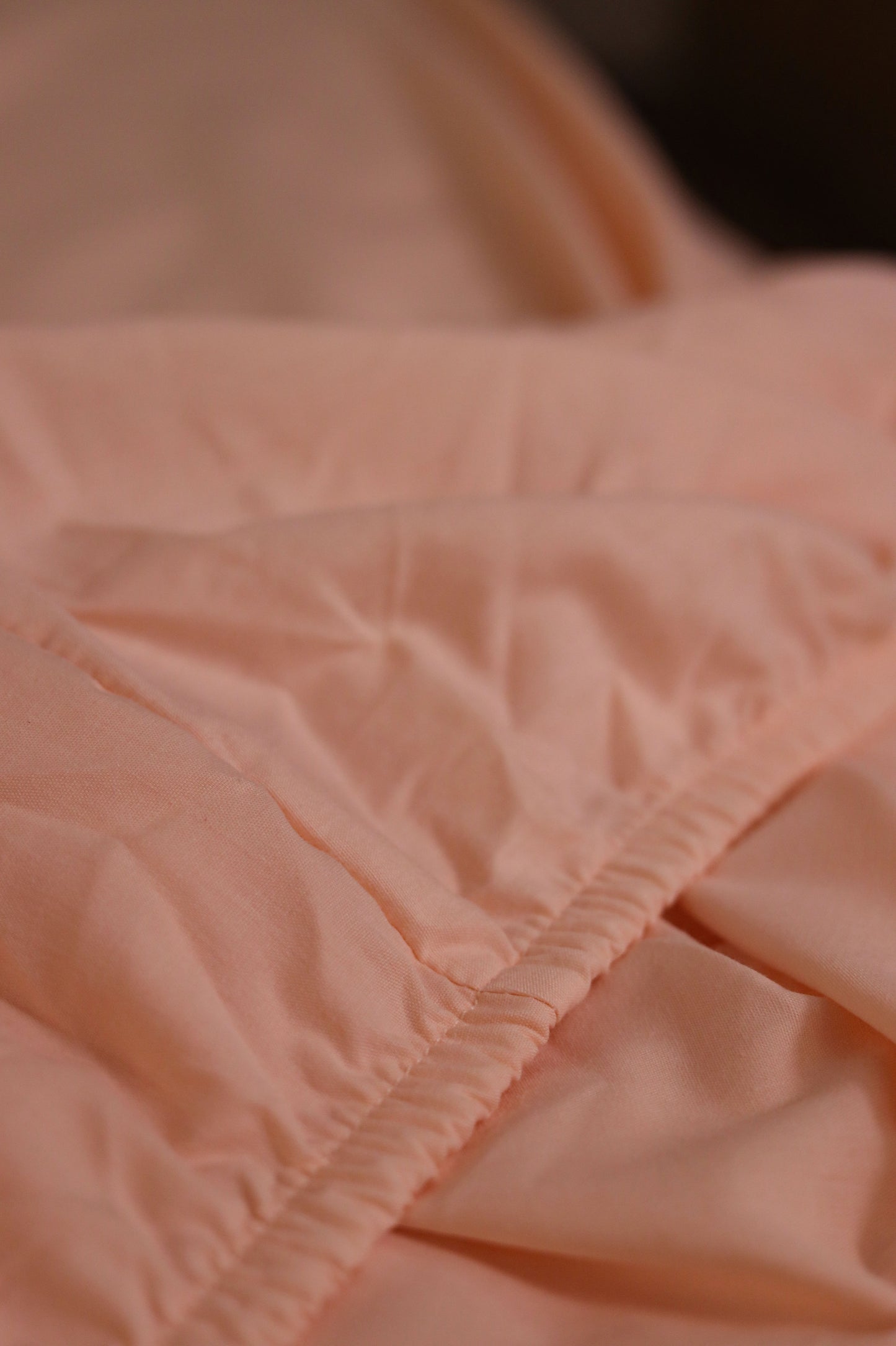 PEACH Premium Cotton Bedsheet