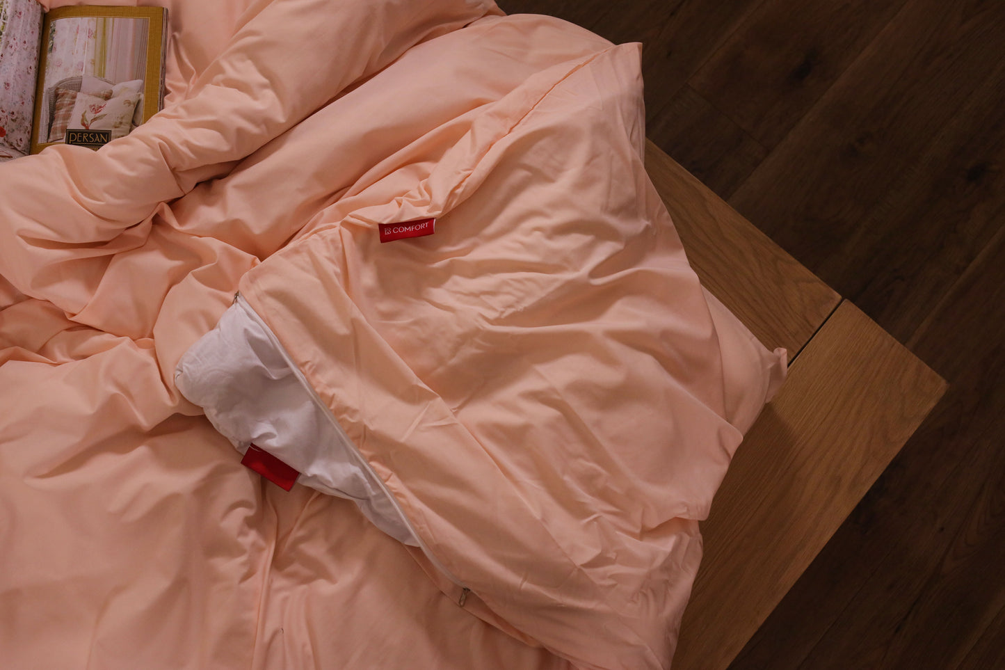 PEACH Premium Cotton Duvet Cover