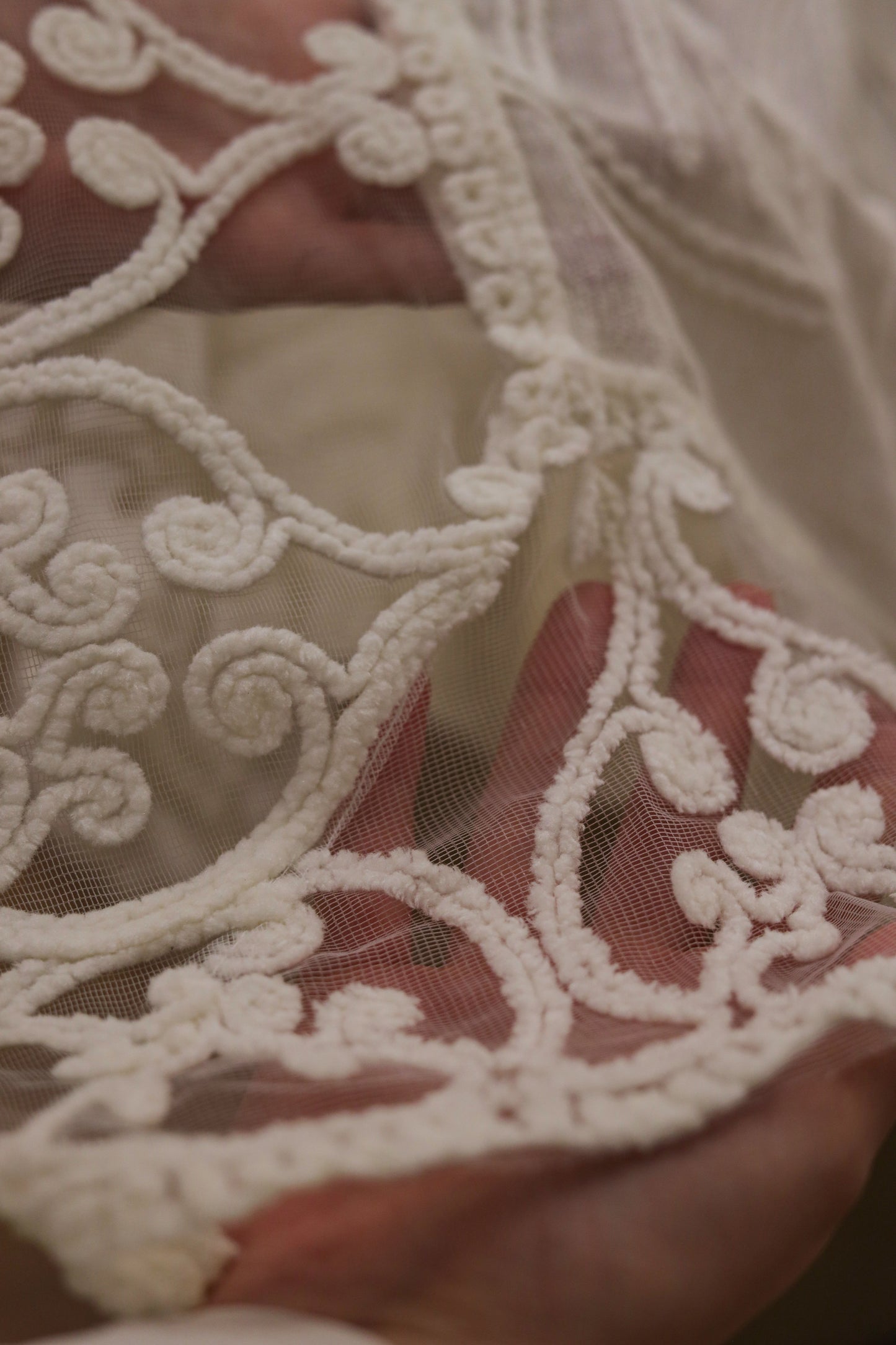 SIDRA chenille bridal set