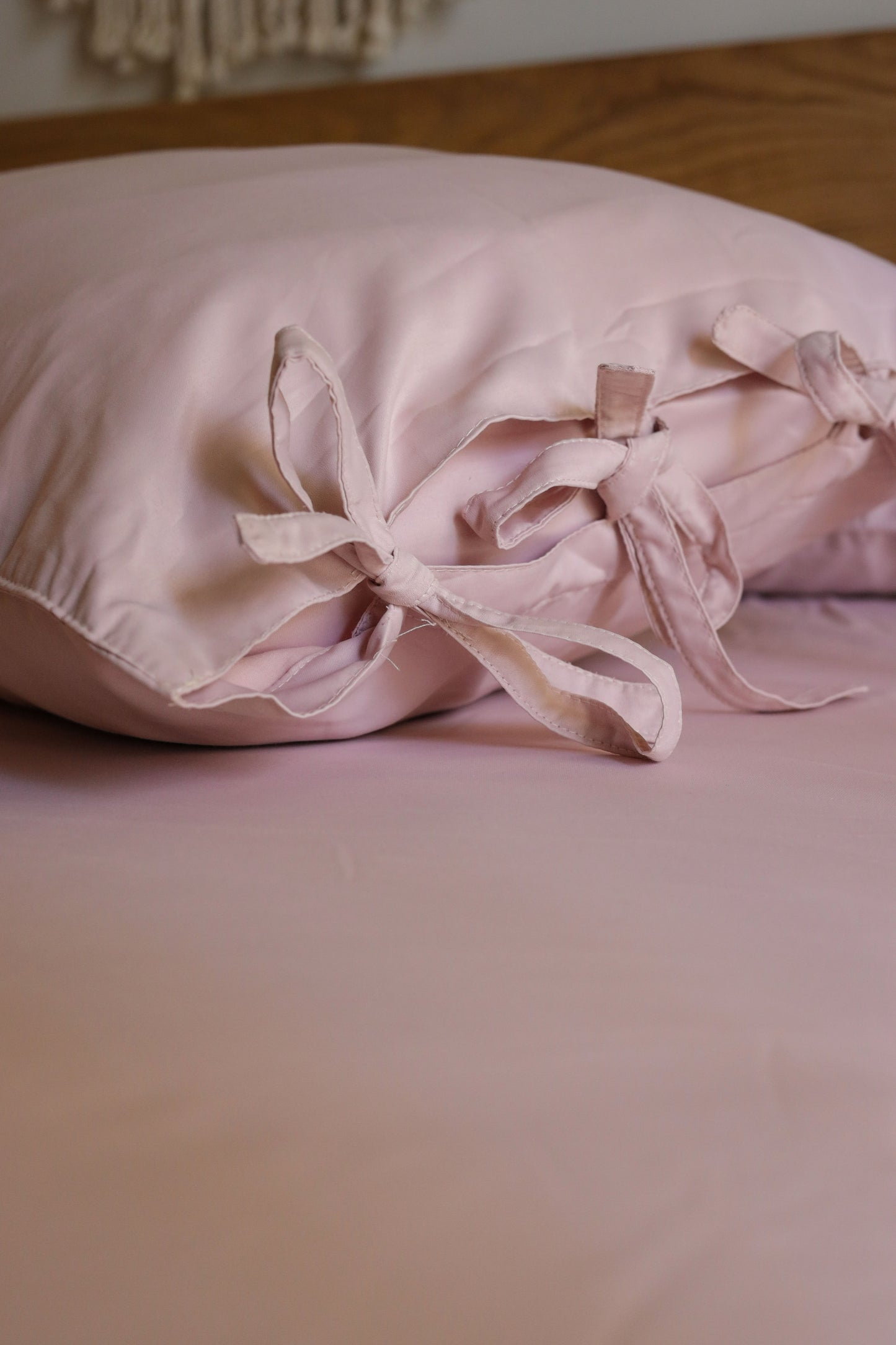 RIBBONELLE MARSHMELLO silky cotton bedsheet