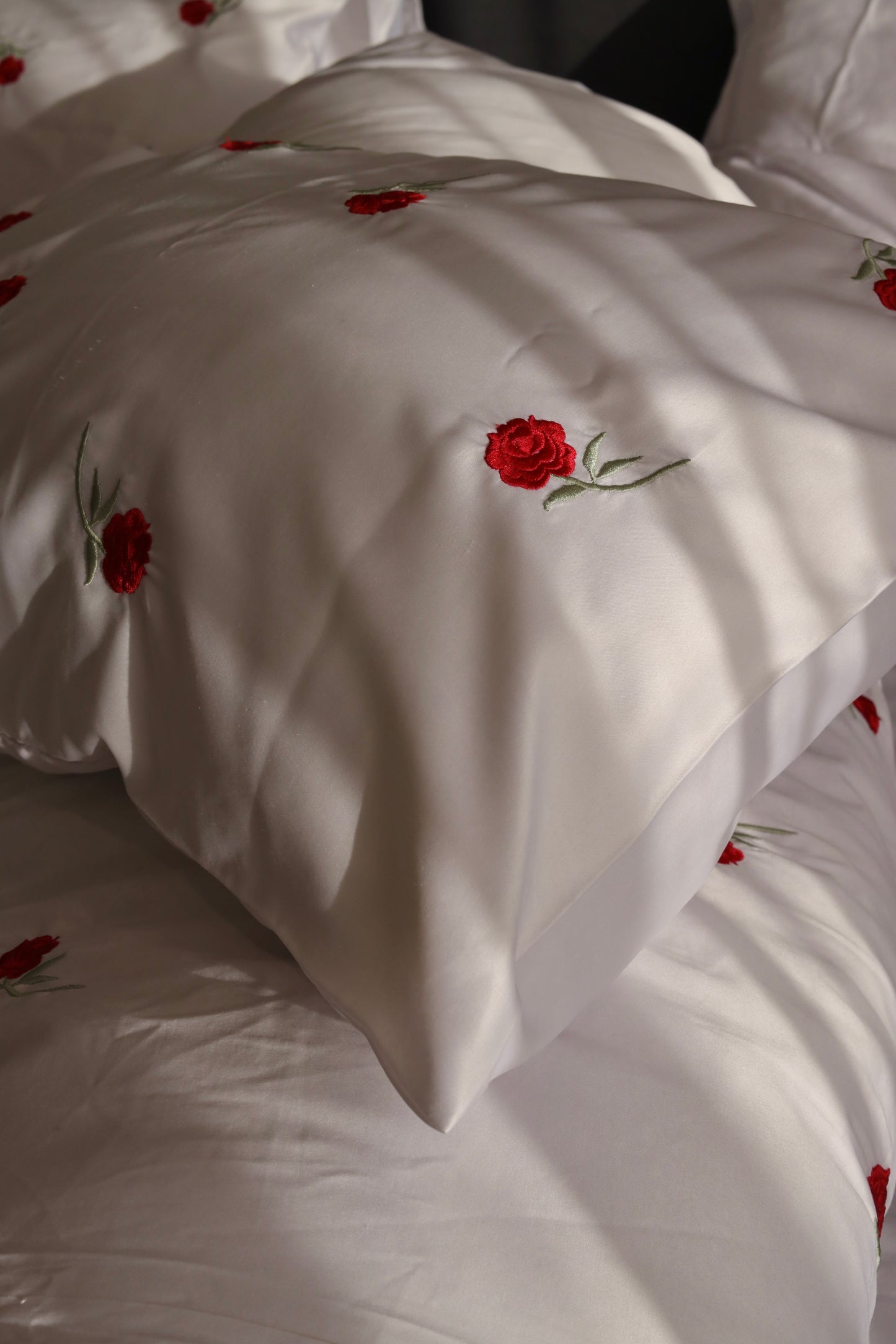 ROSETTE silky cotton duvet cover