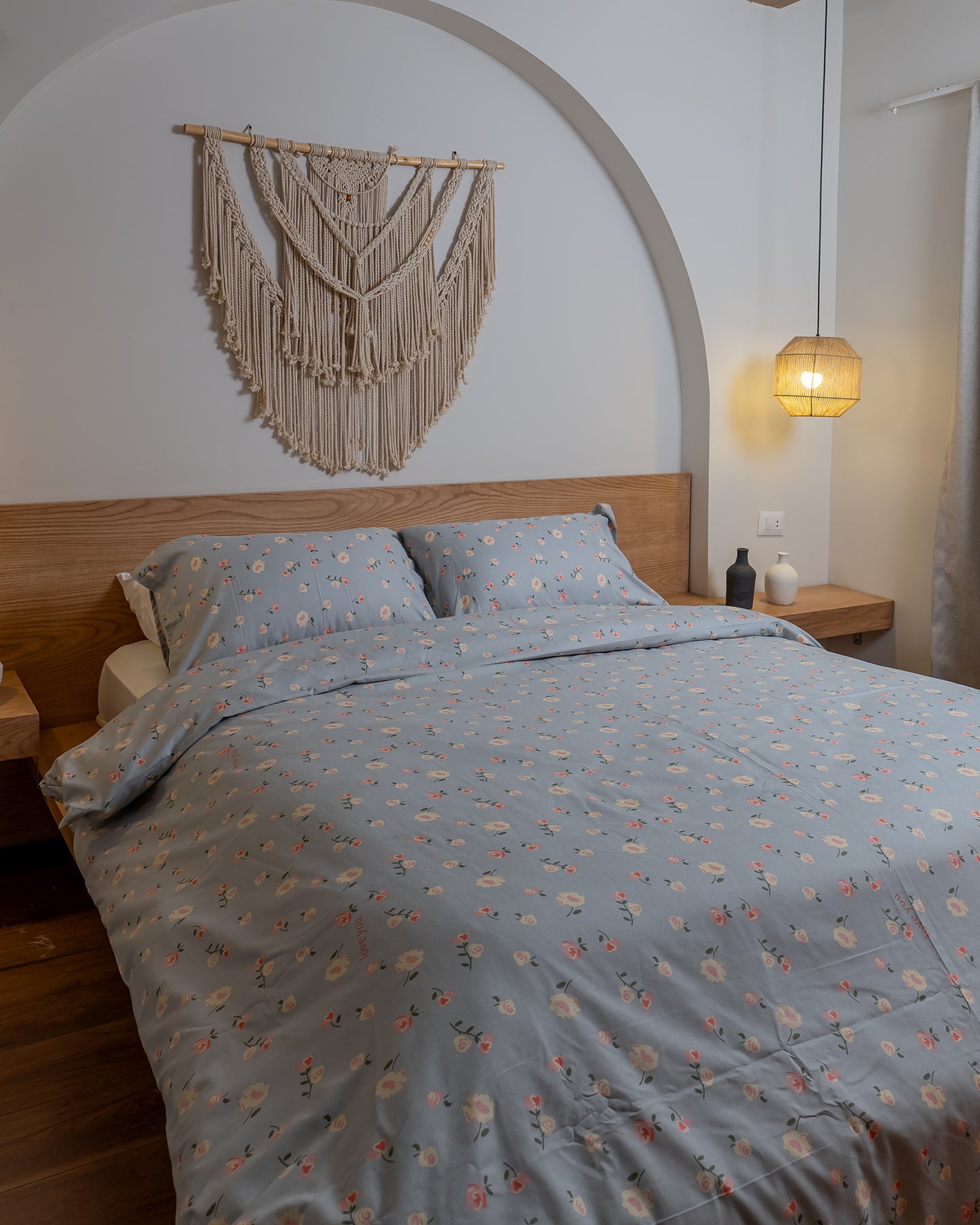 ROSE GARDEN cotton duvet cover