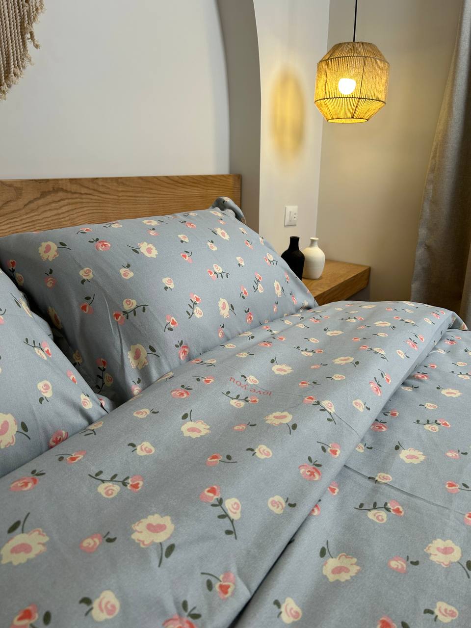 ROSE GARDEN cotton duvet cover