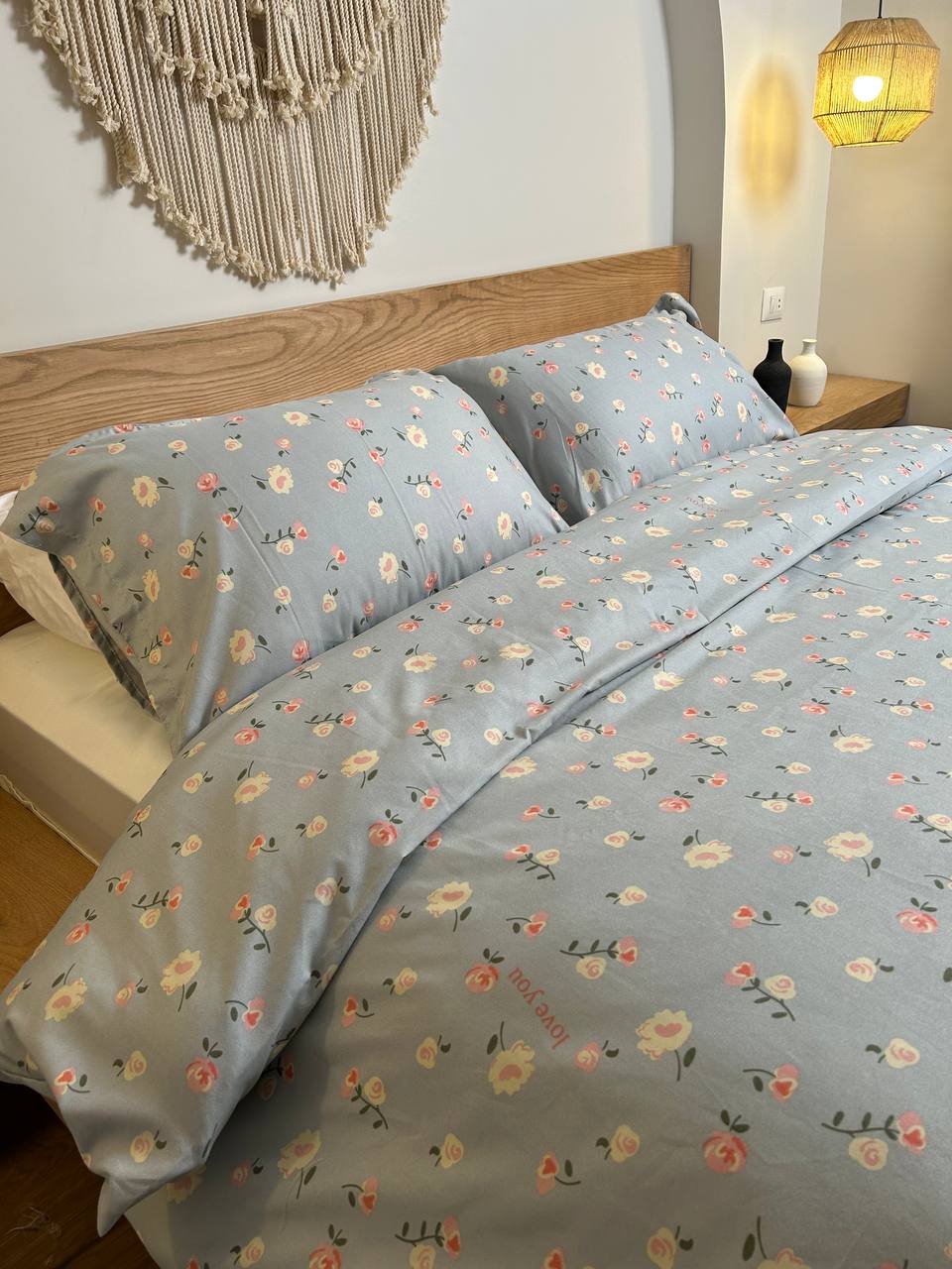 ROSE GARDEN cotton duvet cover