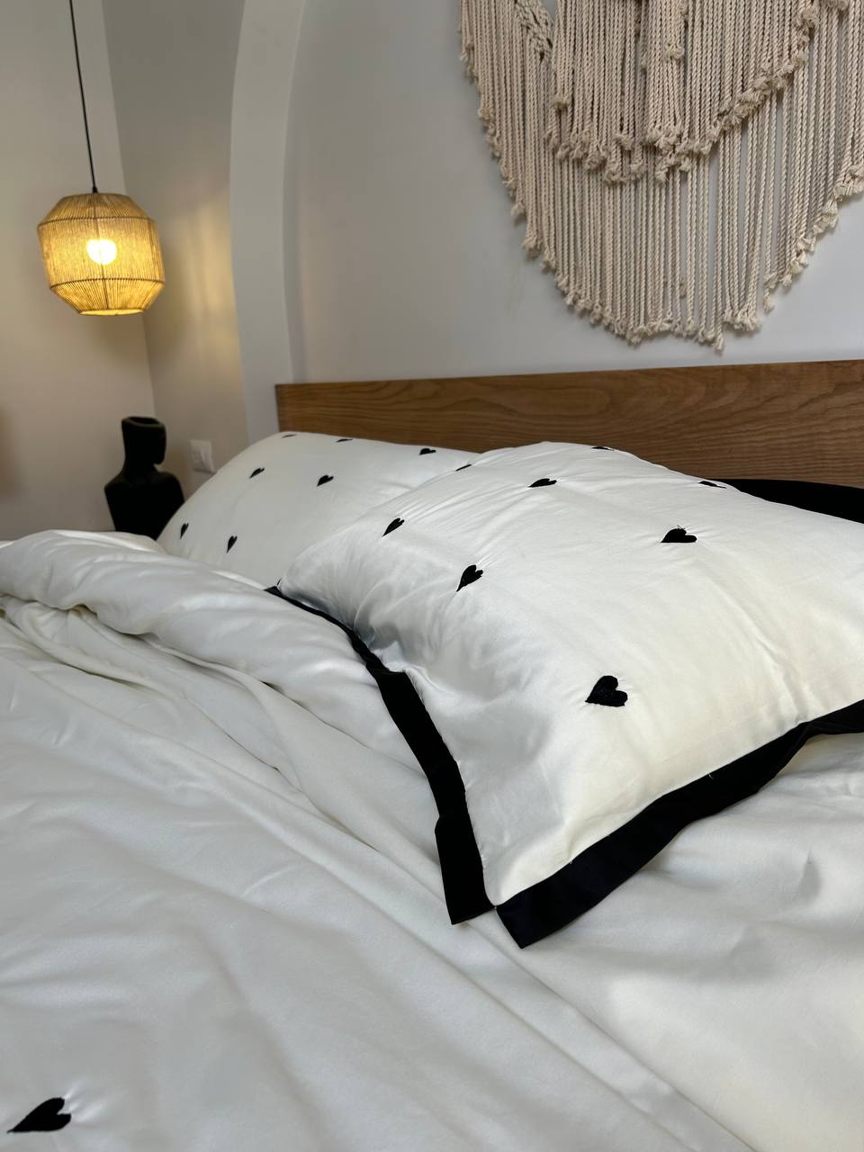 STAY IN BED silky cotton duvet cover