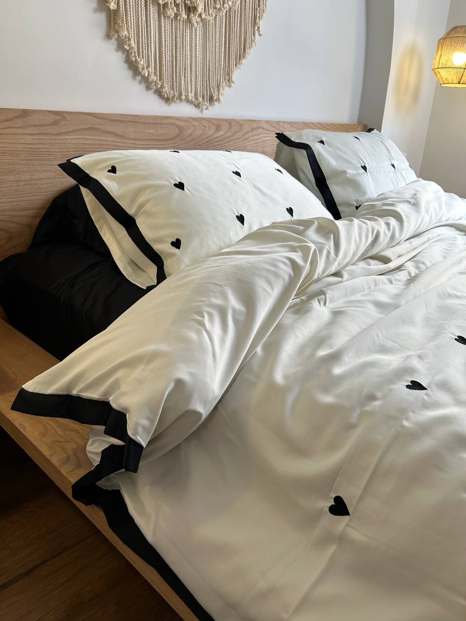 STAY IN BED silky cotton duvet cover