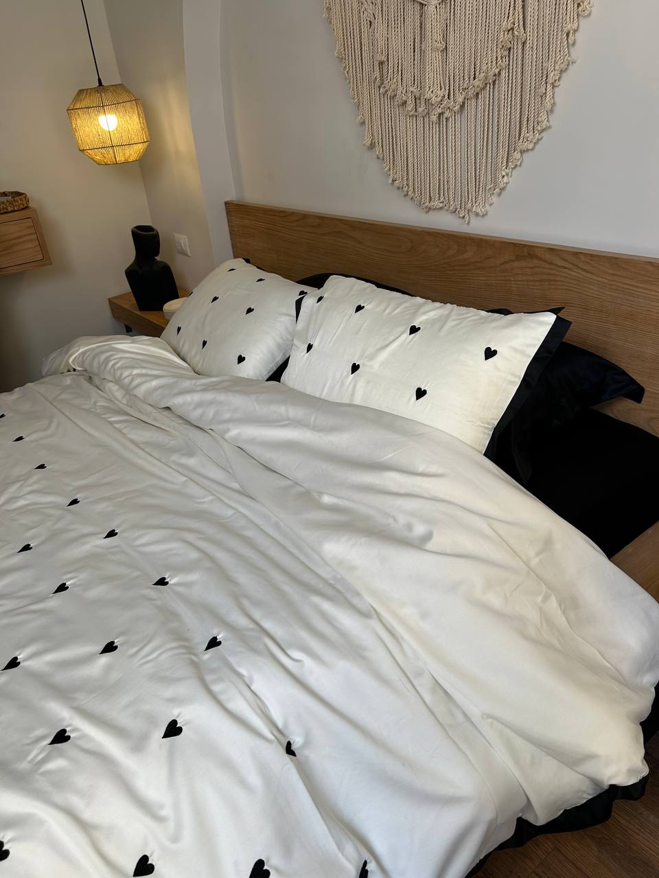 STAY IN BED silky cotton duvet cover