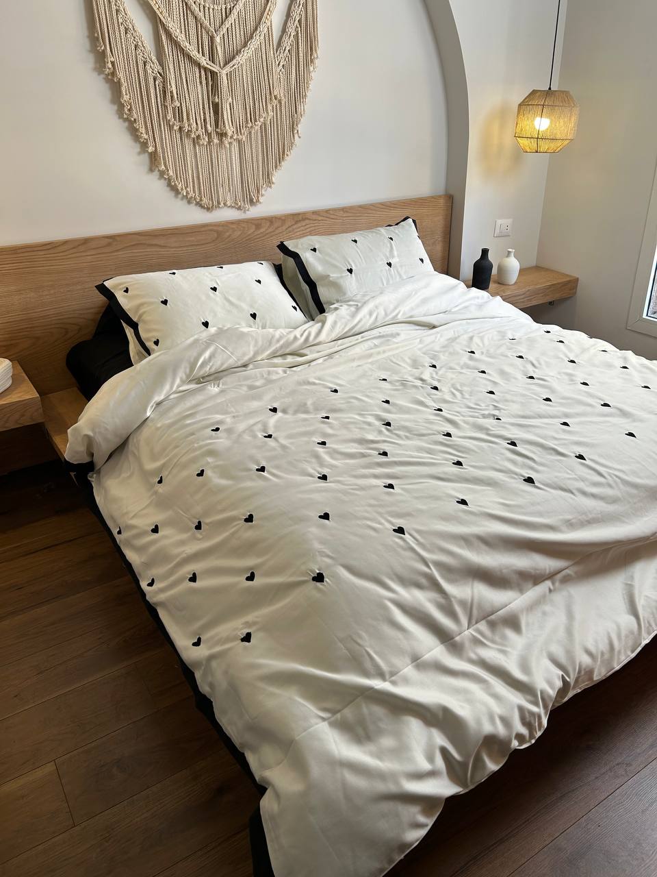 STAY IN BED silky cotton duvet cover