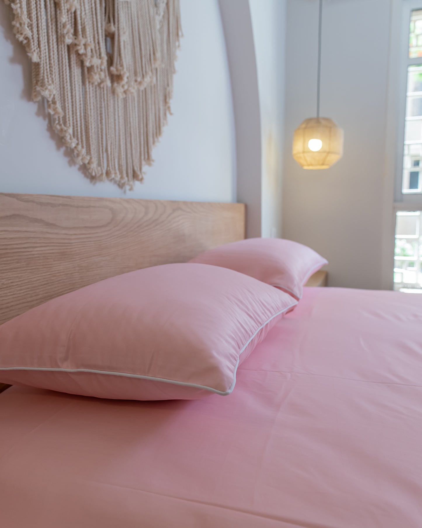 MARSHMELLO cordon silky cotton bedsheet
