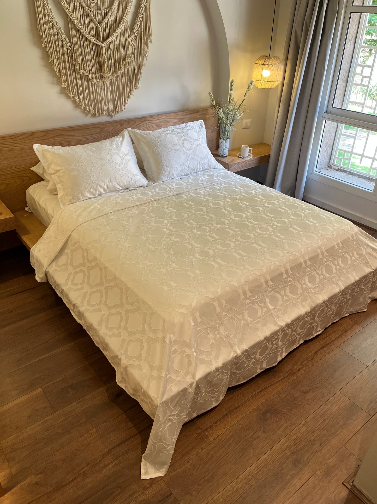 Aşkım Turkish silky cotton bedsheet