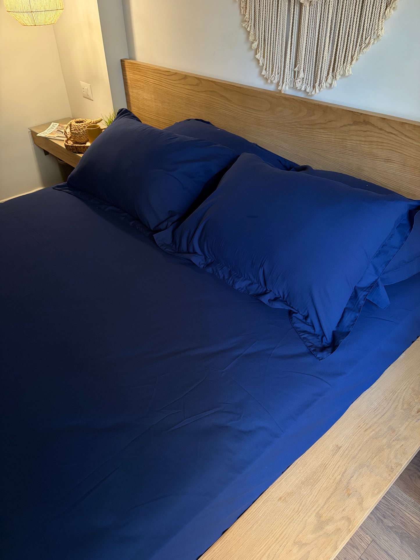 MIDNIGHT Premium Cotton Bedsheet