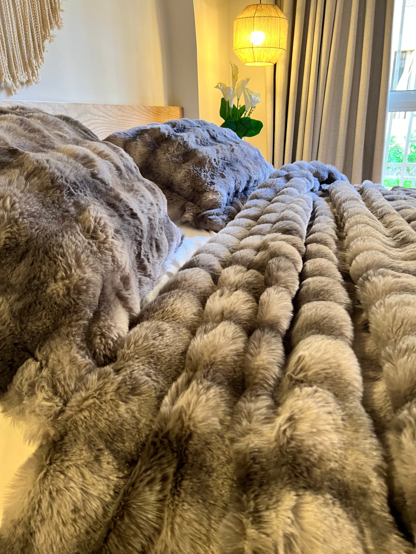 CLOUD Bubbles Fur Duvet