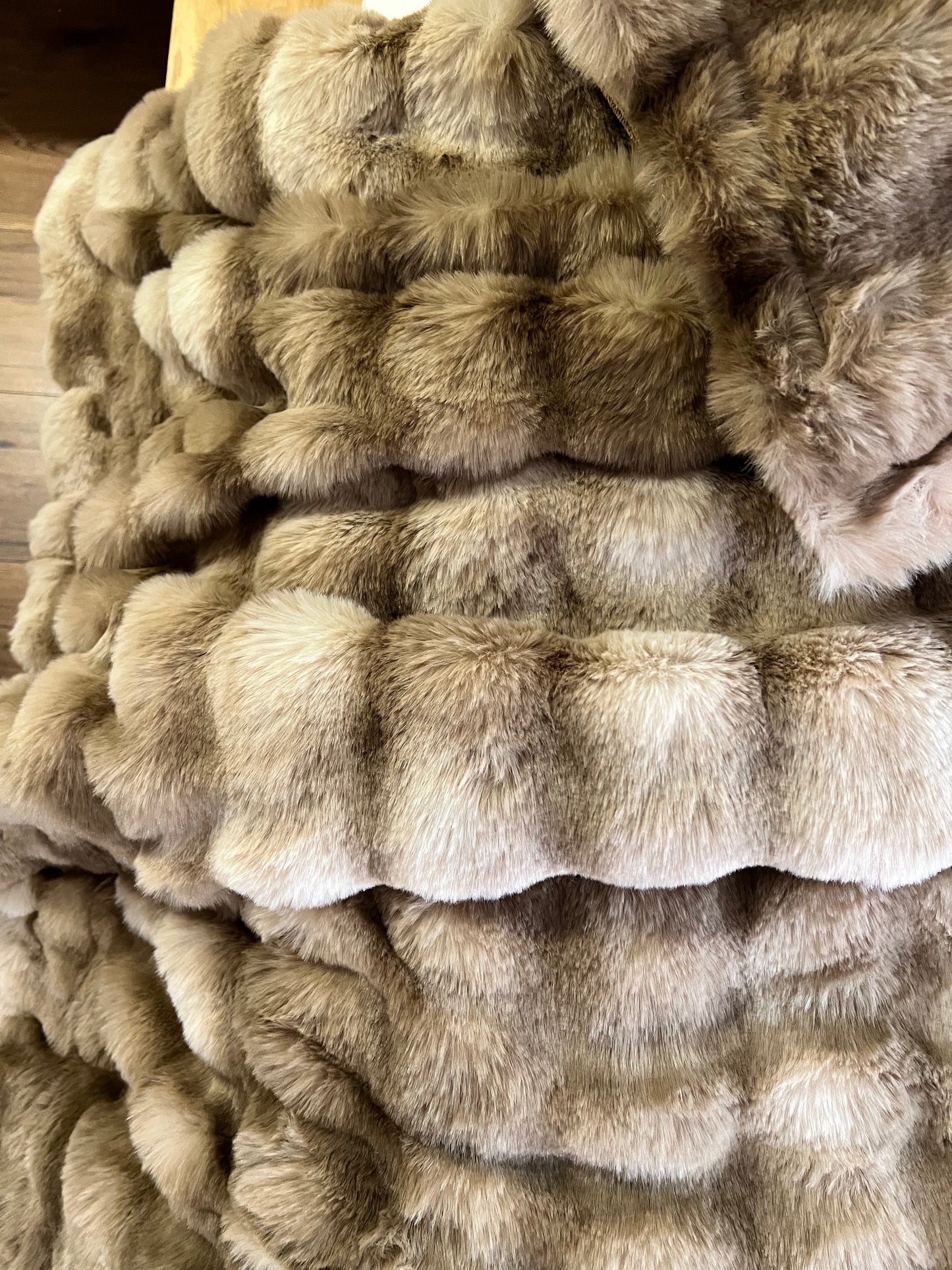 TEDDY Bubbles Fur Duvet