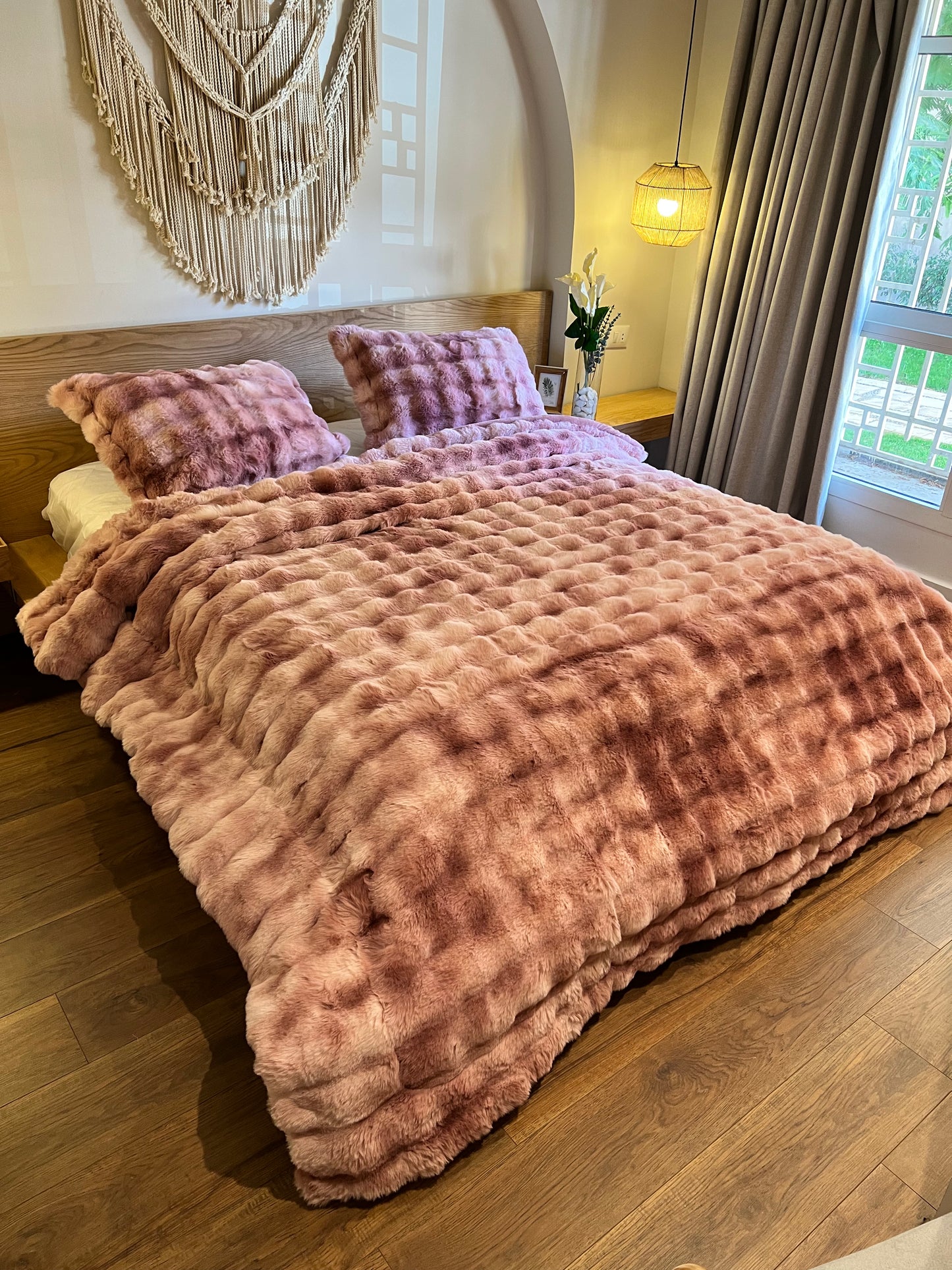 BUBBLEGUM Bubbles Fur Duvet