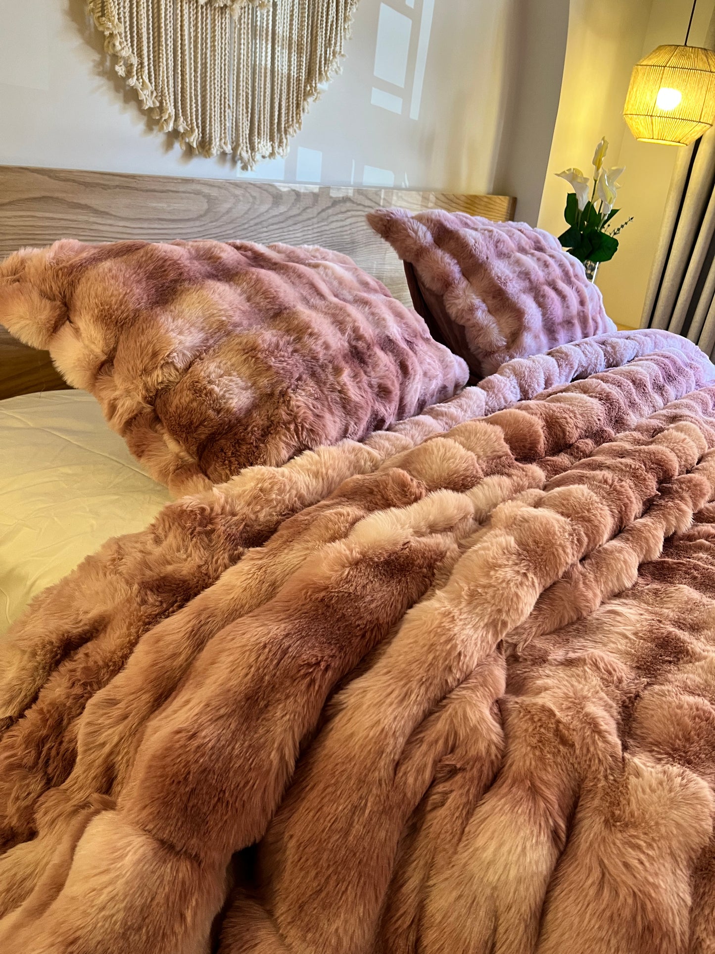 BUBBLEGUM Bubbles Fur Duvet