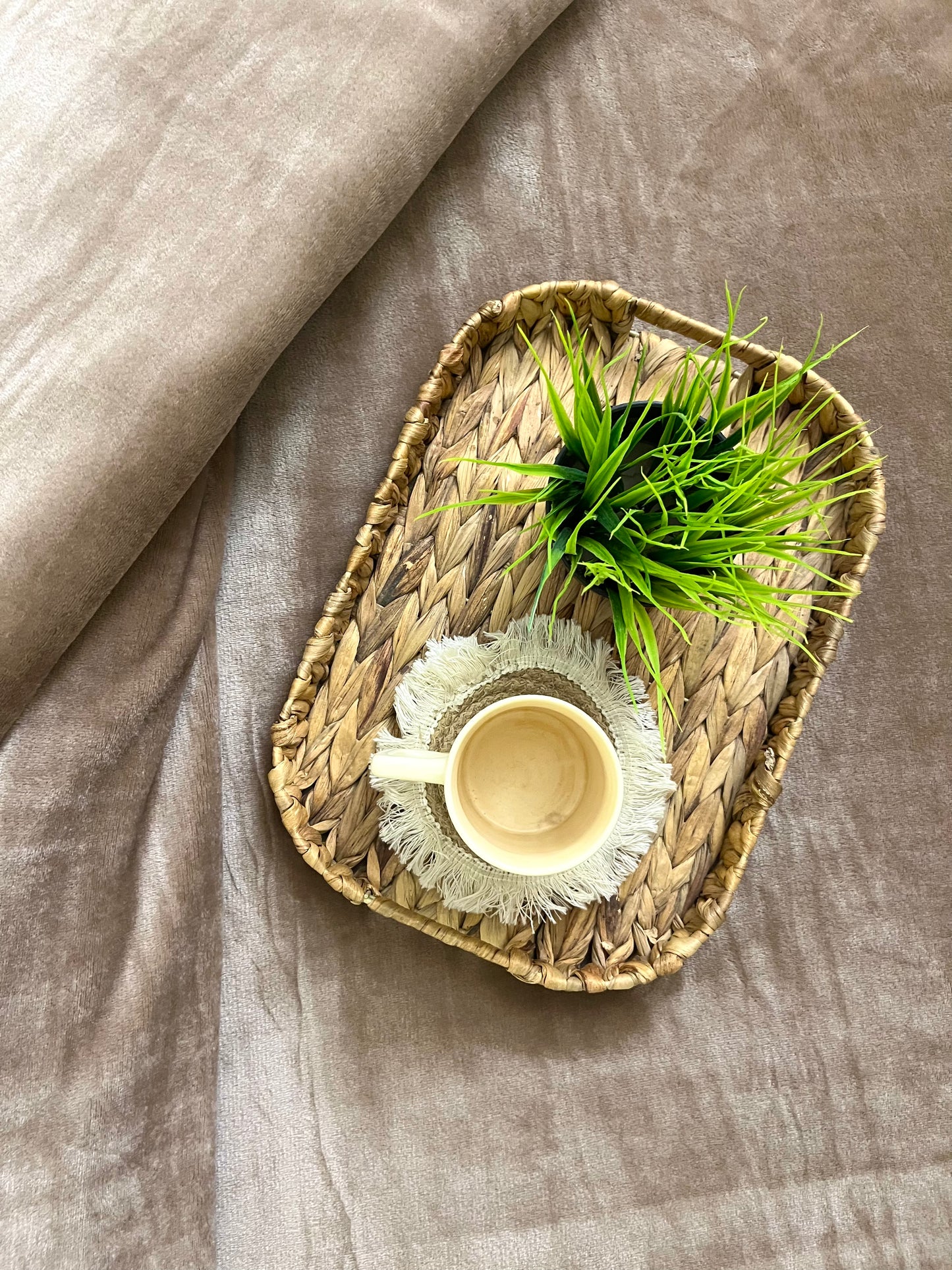 SAND Plain Flannel Duvet Cover