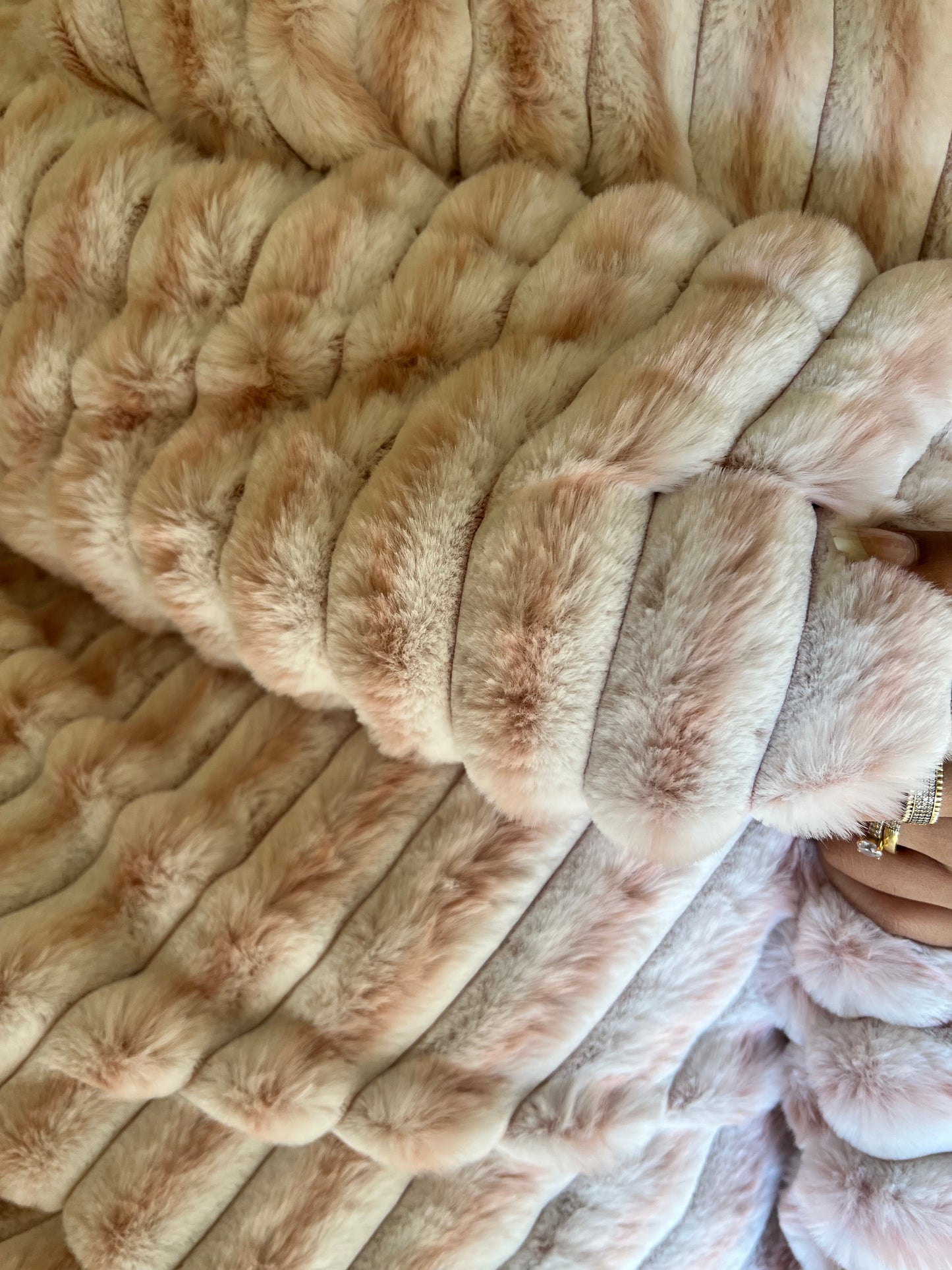 COTTON CANDY Flow Fur Duvet