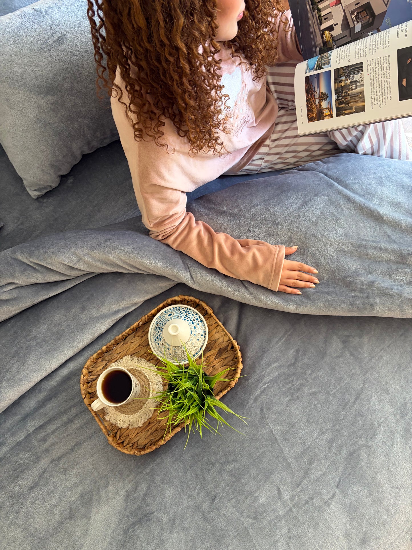 CLOUD Plain Flannel Duvet Cover