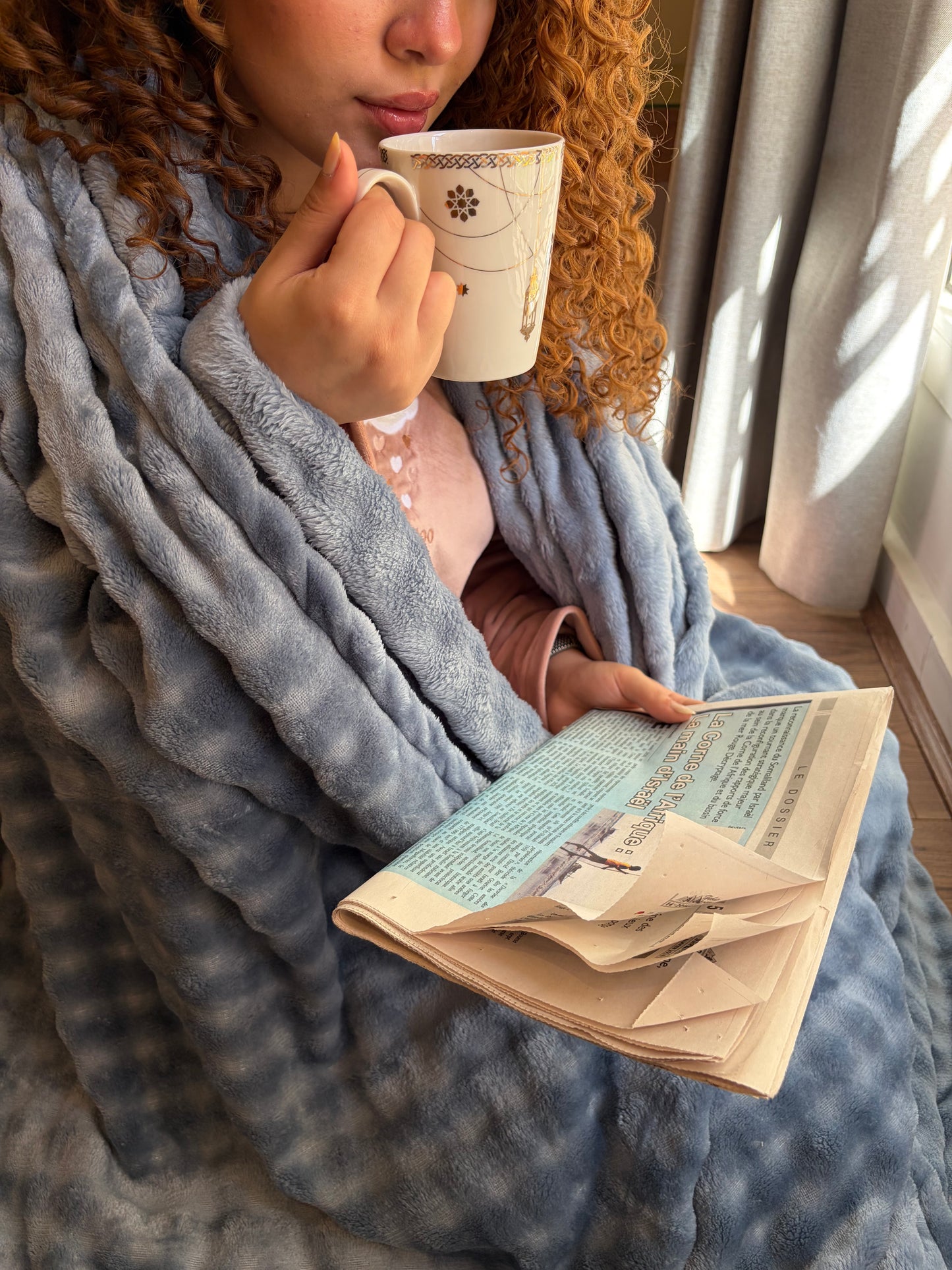 OCEAN Bubbles Blanket