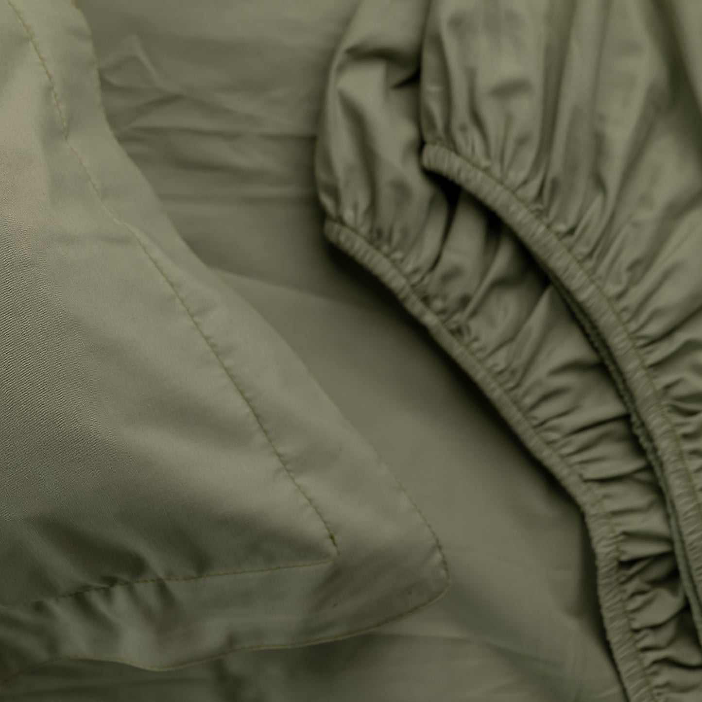 OLIVE cotton bedsheet