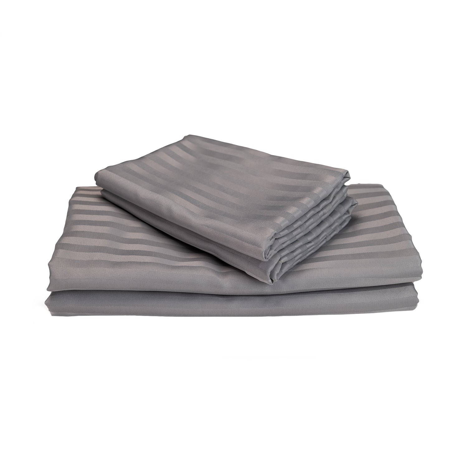SILVER stripe bedsheet