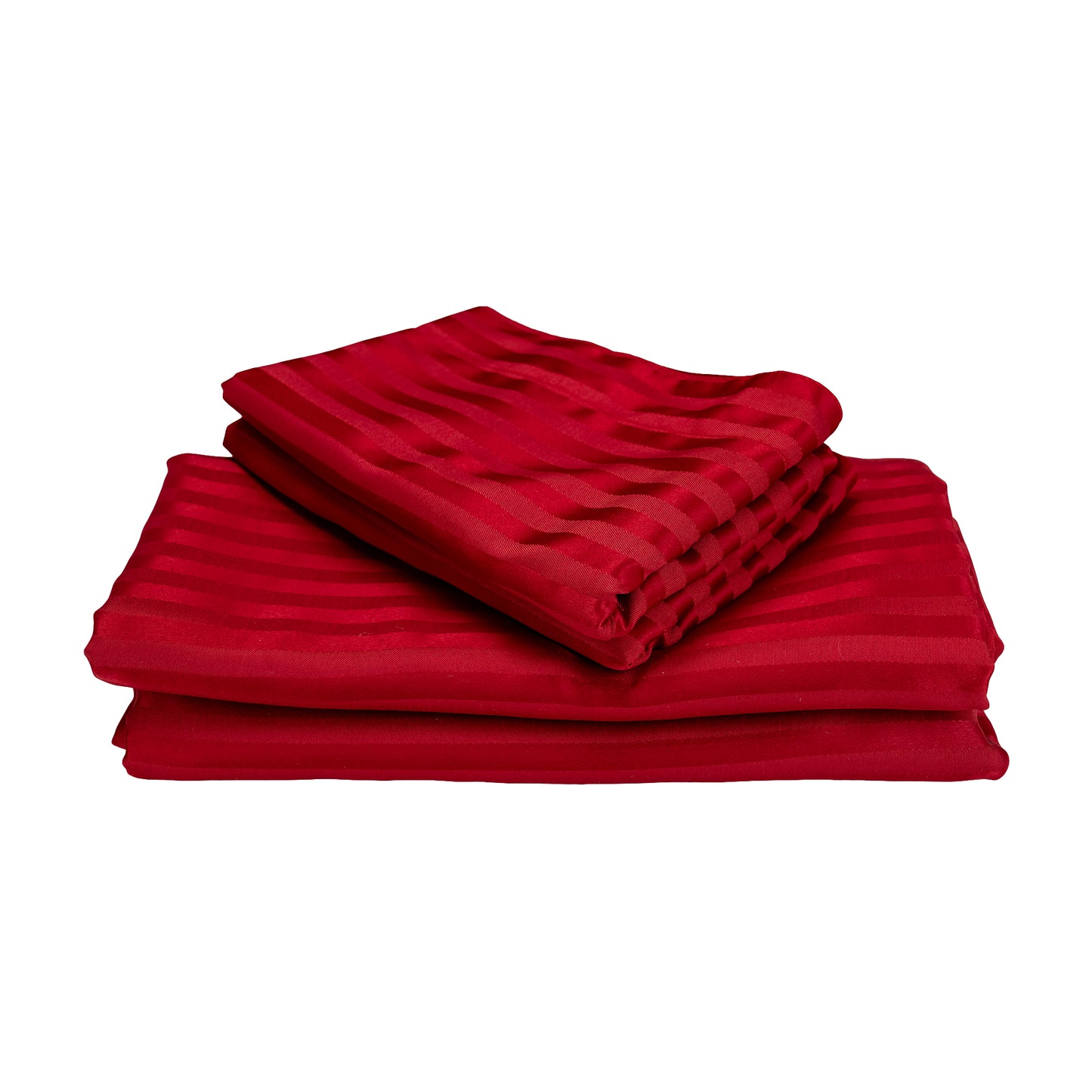 CRIMSON stripe bedsheet