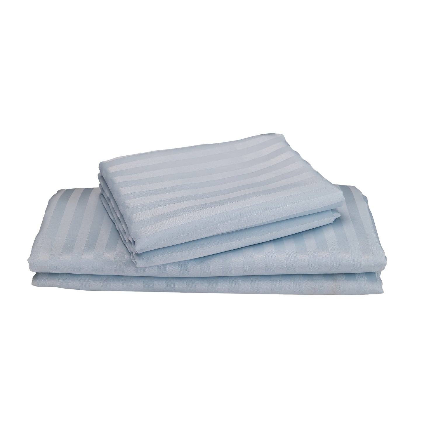 ICE BLUE stripe bedsheet