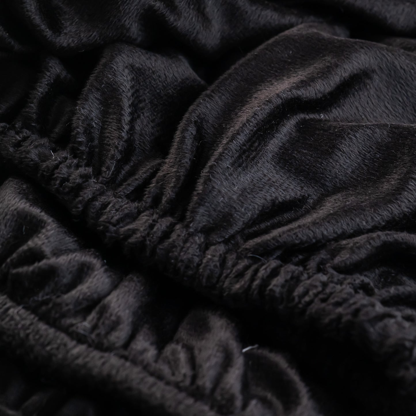 BLACK velvet bedsheet