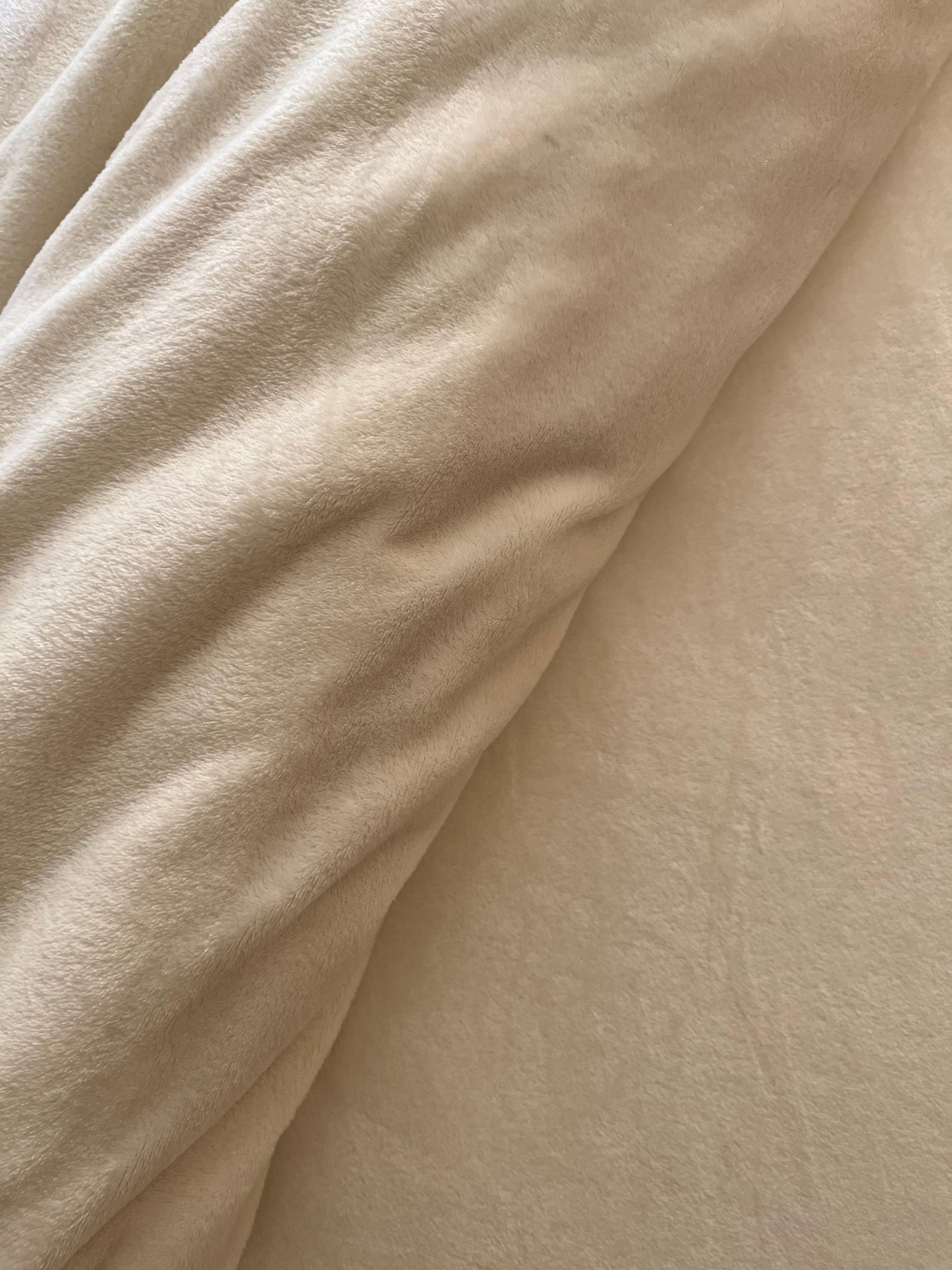 COCONUT Plain Flannel Duvet Cover