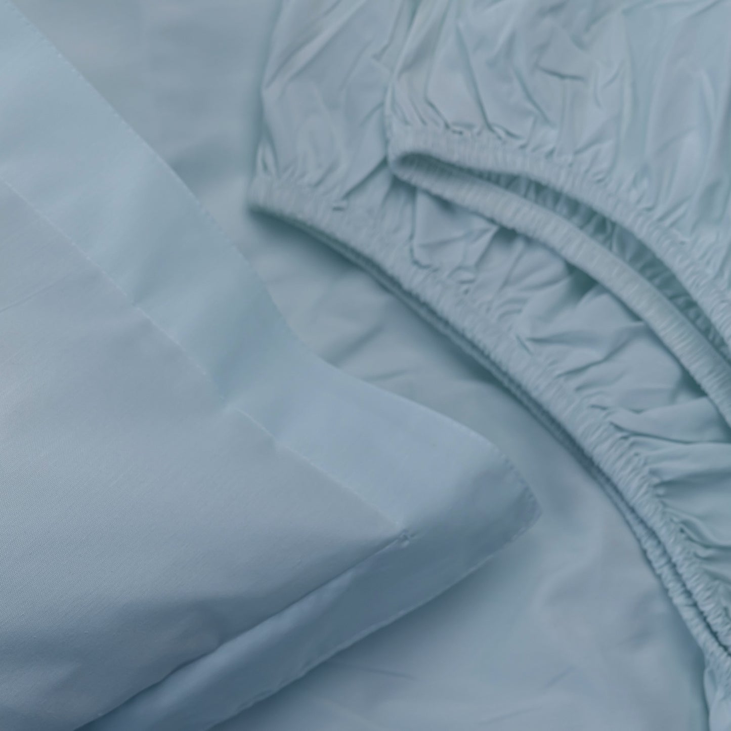 SKY BLUE cotton bedsheet