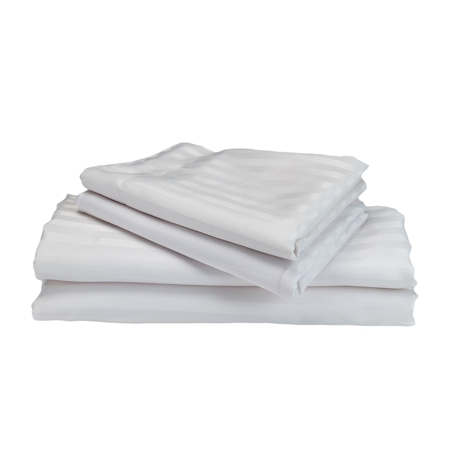 WHITE stripe bedsheet