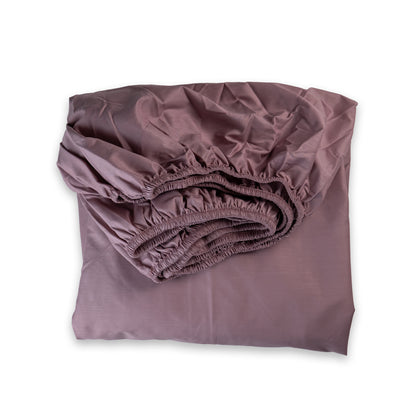 PLUM PURPLE cotton bedsheet