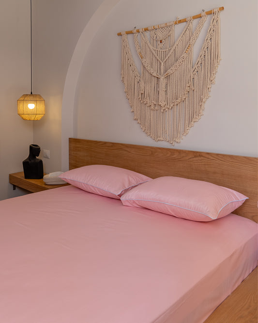 MARSHMELLO cordon silky cotton bedsheet