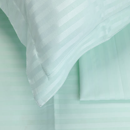 MINT stripe duvet cover