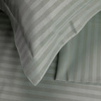 PISTACHIO stripe bedsheet