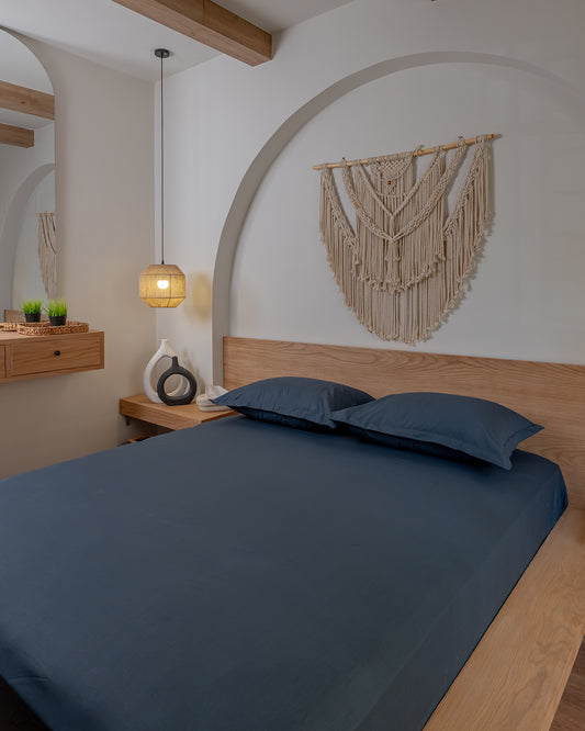 PETROLEUM Premium Cotton Bedsheet