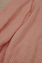 ROSY KNOTS Cotton Throw Blanket