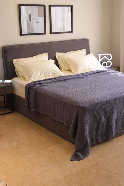 STORMY ELITE Washed Cotton Throw Blanket