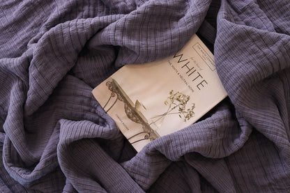STORMY ELITE Washed Cotton Throw Blanket