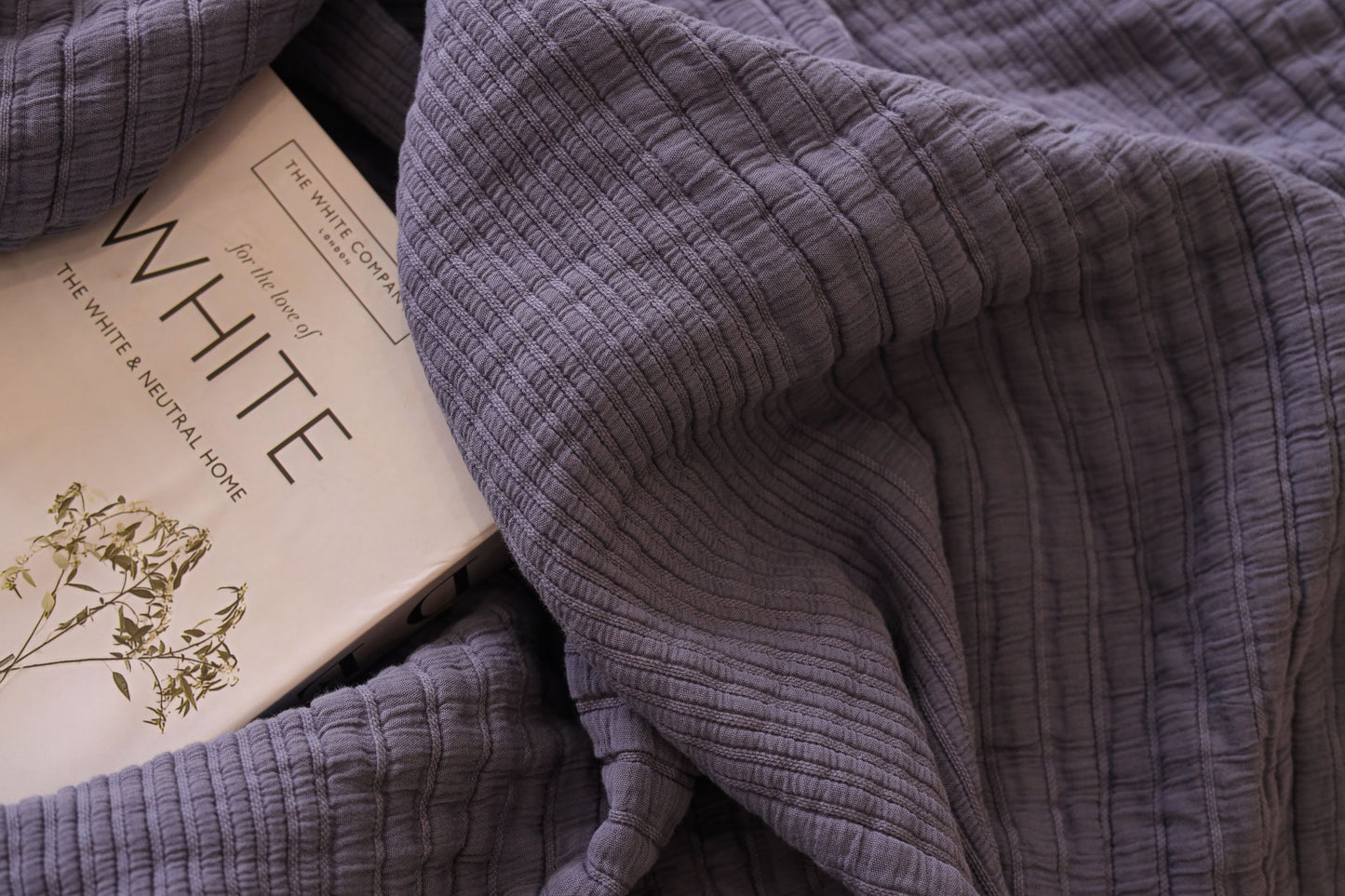 STORMY ELITE Washed Cotton Throw Blanket