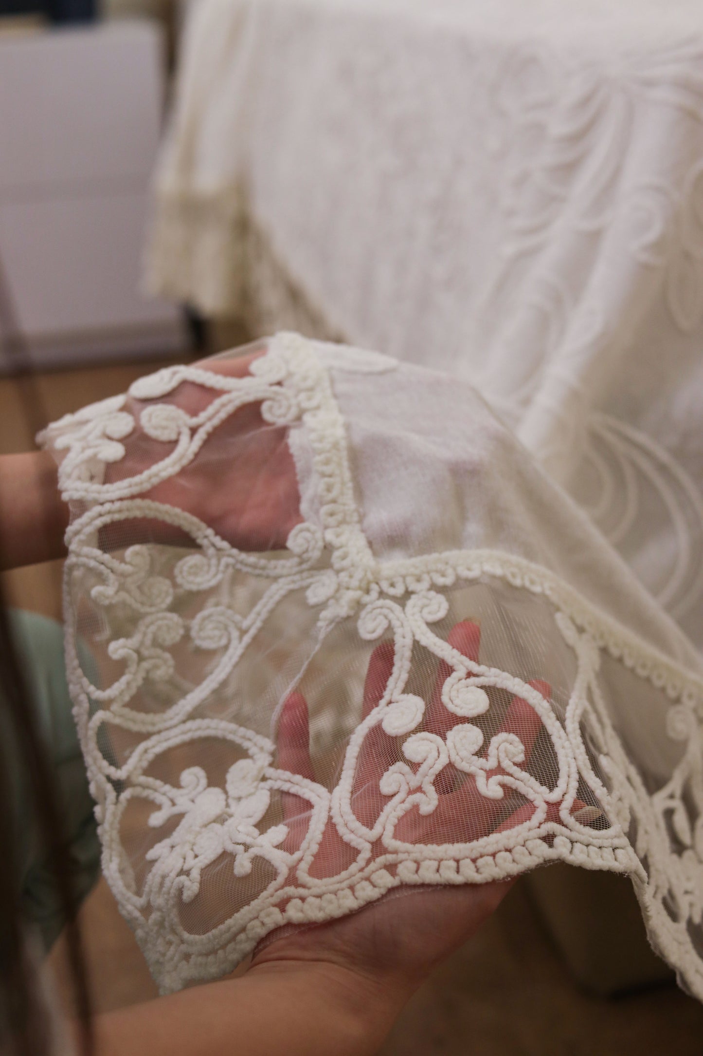 AMARA chenille bridal set