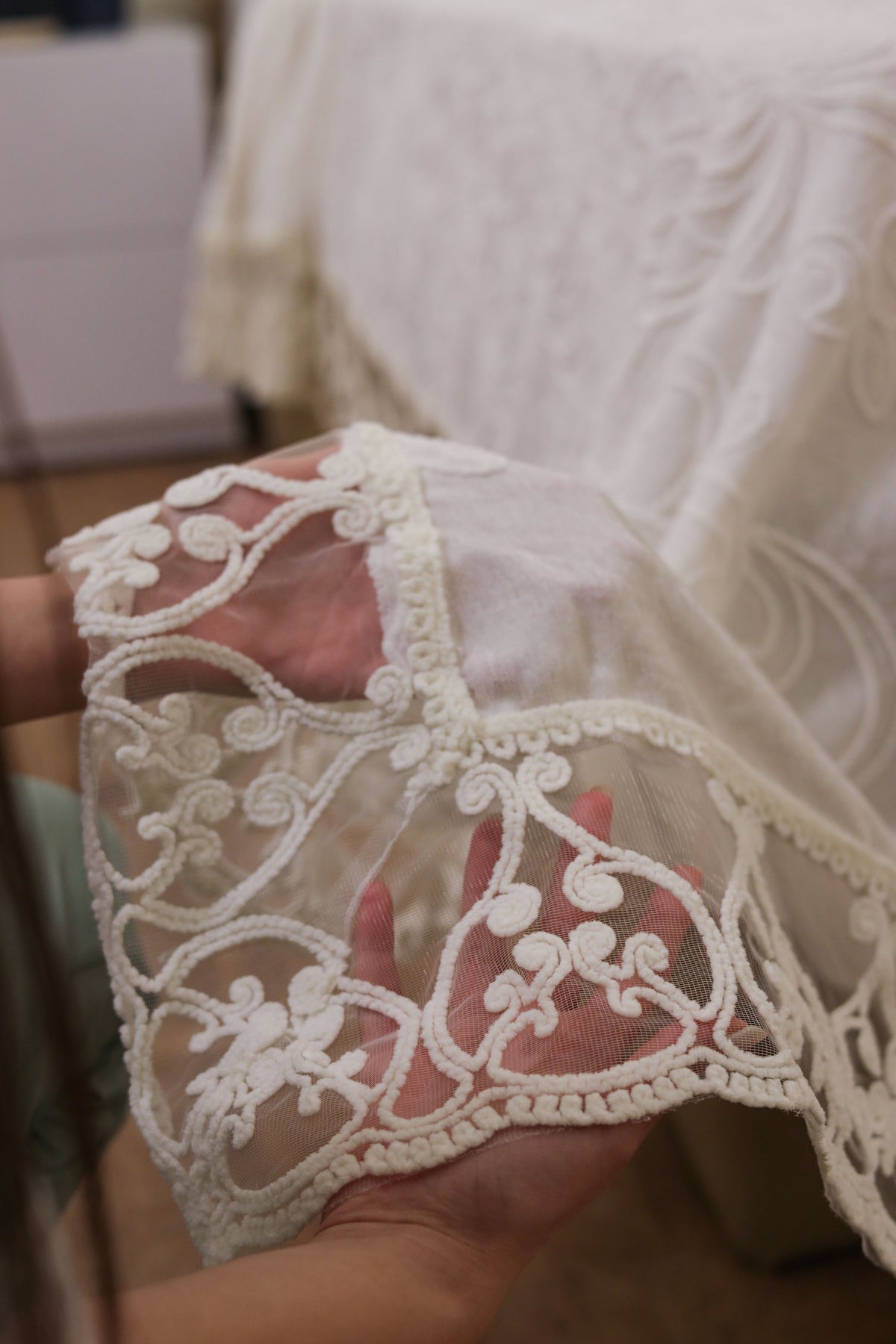 AMARA chenille bridal set