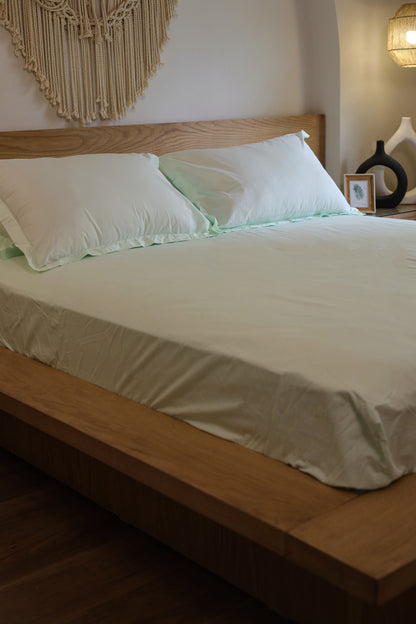 SEAFOAM Premium Cotton Bedsheet