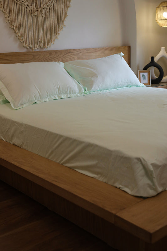 SEAFOAM Premium Cotton Bedsheet