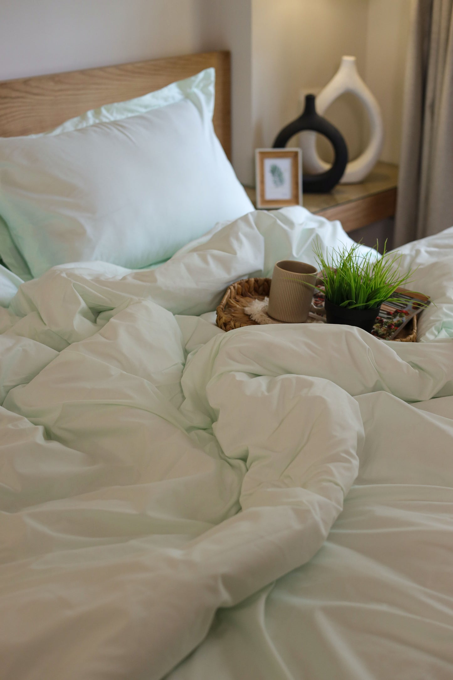 SEAFOAM Premium Cotton Duvet Cover