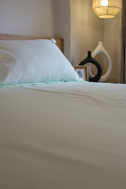 SEAFOAM Premium Cotton Bedsheet