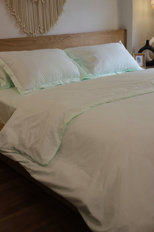 SEAFOAM Premium Cotton Duvet Cover